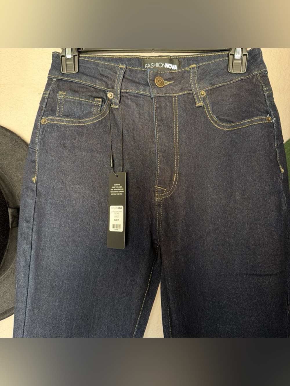 FashionNova Low Rise Bootcut Jeans - Picture 2 of 3